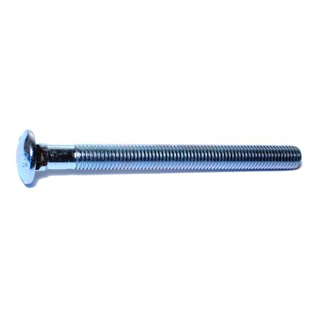 MIDWEST FASTENER 5/8"-11 x 7" Zinc Plated Grade 2 / A307 Steel Coarse Thread Carriage Bolts 25PK 01173